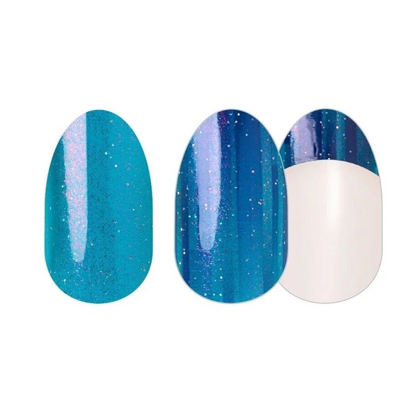 Color Street | Makeup | Color Street Linear Eunicorn Blue Glitter ...
